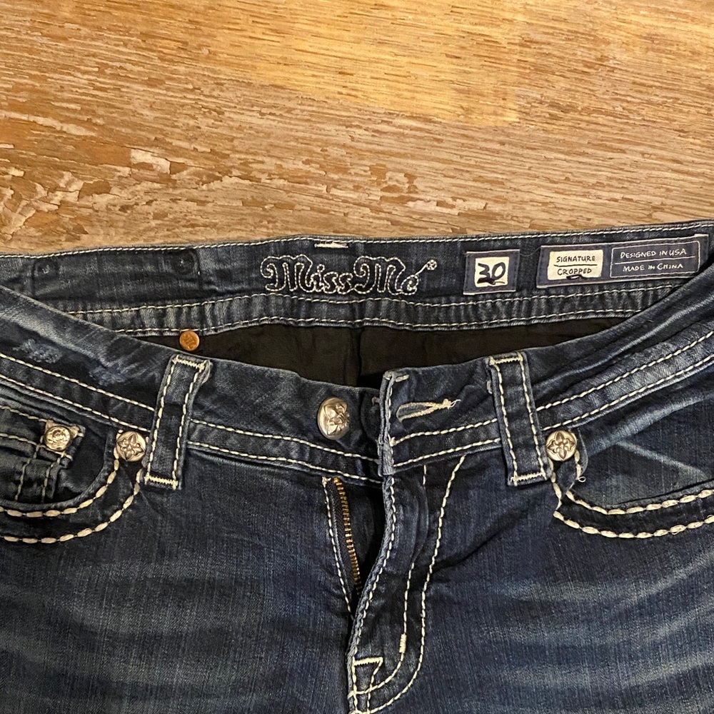 Miss Me Women's Indigo Boot Cut Jeans